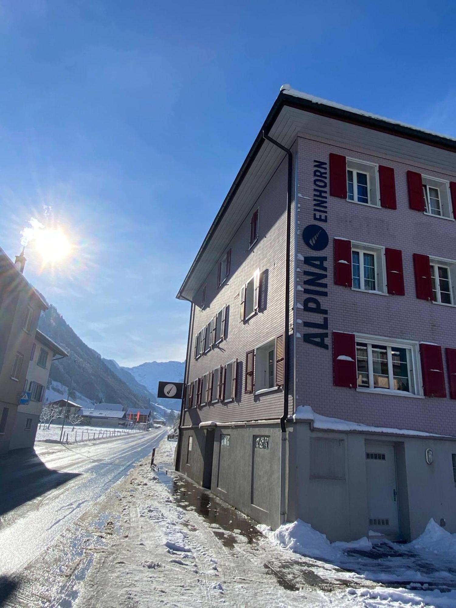 Hotel Alpina Einhorn - Self-Check-In Wolfenschiessen Ngoại thất bức ảnh